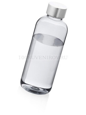 Фото Черная прозрачный бутылка из алюминия SPRING на 600 мл