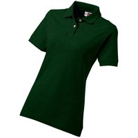 Рубашка поло "Boston" женская, зеленый бутылочный, M