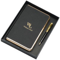 Набор: записная книжка, ручка William Lloyd и ручка в подарок мужчине с гравировкой