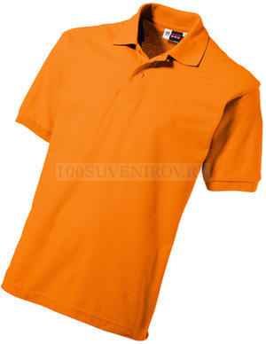 Фото Рубашка поло "Boston" мужская (оранжевый) S