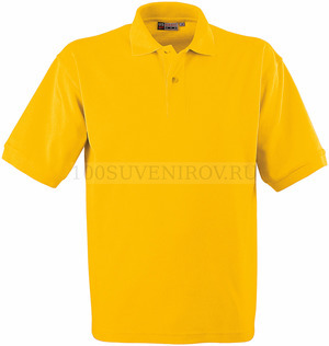 Фото Рубашка поло "Boston" мужская (золотисто-желтый) XL
