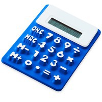 Бухгалтерский калькулятор Splitz, ярко-синий