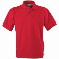 Рубашка поло "Cotton" мужская, темно-красный, 2XL