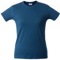 Мужская модная футболка женская HEAVY LADY, ярко-синяя M