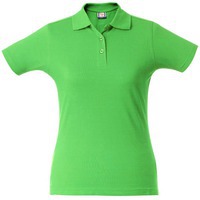Рубашка поло женская SURF LADY, зеленое яблоко S