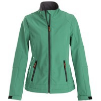 Фотка Куртка софтшелл женская TRIAL LADY, зеленая XS