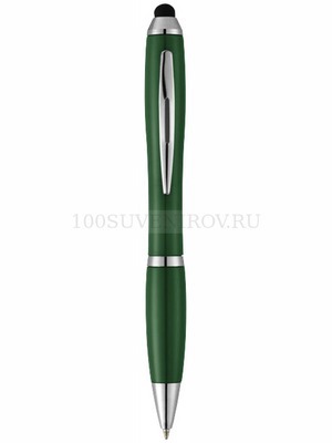 Фото Ручка-стилус шариковая "Nash", зеленый