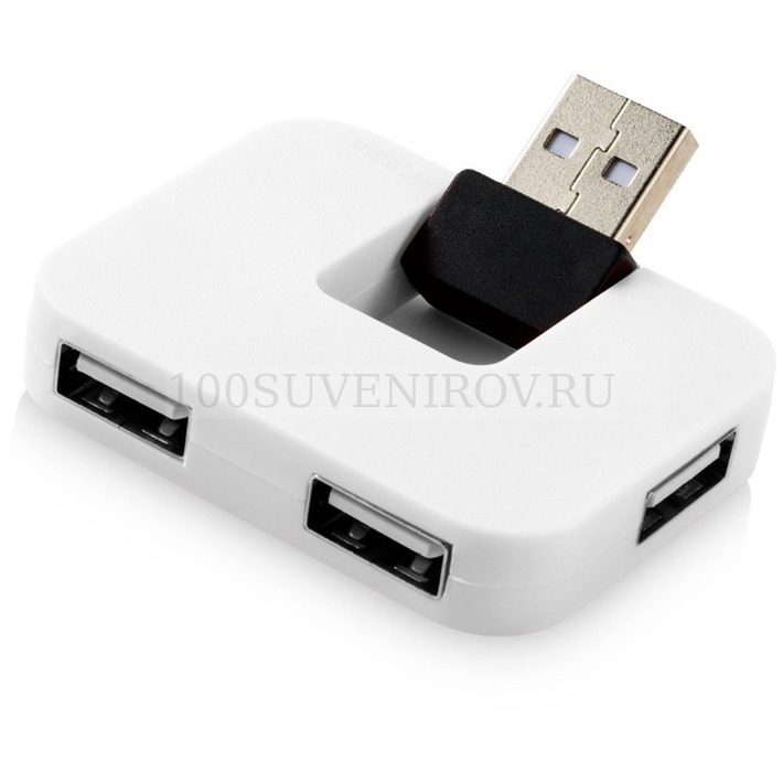 halvt telegram smeltet USB-разветвитель (usb-hub) "Gaia" на 4 порта,, белый — купить разветвители  по цене 586 руб (a176802) | Интернет магазин 100SUVENIROV.RU
