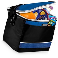 Спортивная сумка-холодильник Levi, черный/ярко-синий