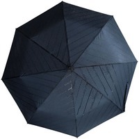 Зонт необычный складной Magic с проявляющимся рисунком, темно-синий