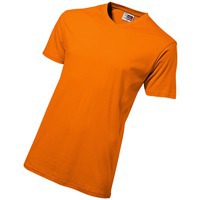 Футболка "Heavy Super Club" мужская с V-образным вырезом, оранжевый, XL