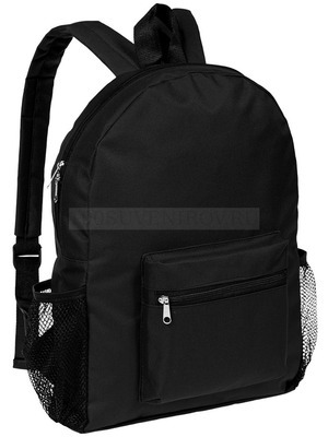 Фото Удобный рюкзак Unit Easy черного цвета под нанесение логотипа  (черный)