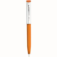 Ручка шариковая Celebrity «Карнеги», серебристая/оранжевая