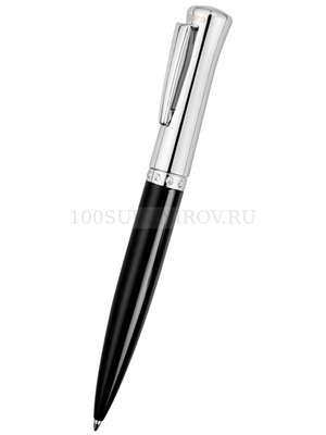 Фото Ручка шариковая Ungaro (Унгаро) модель Ovieto (черный, серебристый)