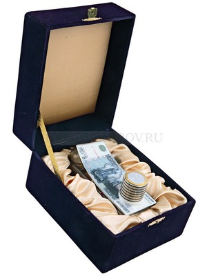 Фото Штоф подарочный для водки Российские рубли