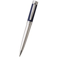Подарочная ручка шариковая Cerruti 1881 модель Zoom Azur в тубусе