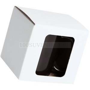 Фото Белая коробка для кружки WINDOW с окном