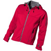 Куртка "Soft shell" мужская, красный/серый, XL