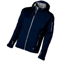 Куртка "Soft shell" мужская, темно-синий/серый, 2XL