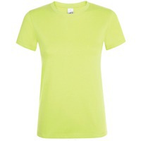 Яркая футболка женская REGENT WOMEN, зеленое яблоко XL и летняя дешевая майка