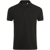 Рубашка поло мужская PHOENIX MEN, черный меланж XL