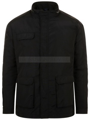 Фото Демисезонная куртка унисекс REX с накаладными карманами.  «Sols» (черная) L