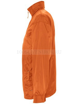 Фото Ветровка мужская MISTRAL 210, оранжевая «Sols», S—XXL