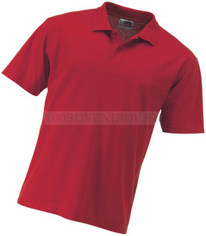 Фото Рубашка-поло Economy, мужская (красный) XL
