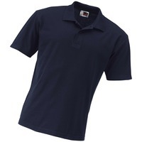 Рубашка-поло "Economy", мужская, темно-синий, L