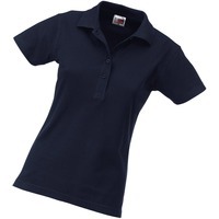 Рубашка-поло "Economy", женская, темно-синий, S