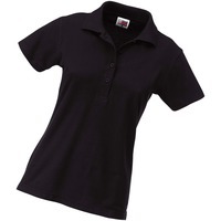 Рубашка-поло "Economy", женская, черный, M