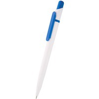 Ручка шариковая "Этюд" белая/синяя