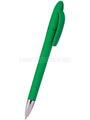 Фото Ручка шариковая Celebrity "Айседора" зеленая (зеленый матовый, серебристый)