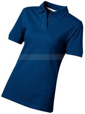 Фото Рубашка-поло женская (синий классический) L