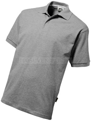 Фото Рубашка-поло "Cotton" (серый) XL