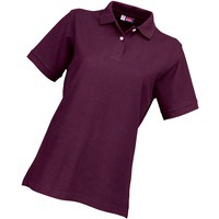 Рубашка-поло "Boston" женская, темно-фиолетовый, L
