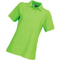 Рубашка-поло "Boston" женская, зеленое яблоко, L
