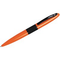 STREETRACER, ручка шариковая, оранжевый/черный, металл