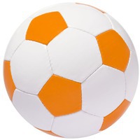 Картинка Мяч футбольный STREET, бело-оранжевый