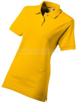 Фото Рубашка-поло "Boston" женская (золотисто-желтый) XL