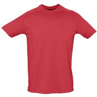 Прикольная футболка рабочая MEGA PRO 190, красная