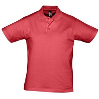 Рубашка поло мужская PRESCOTT 170, красная