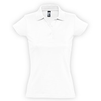 Рубашка поло женская PRESCOTT 170, белая