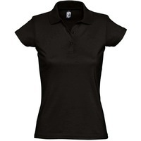 Рубашка поло женская PRESCOTT 170, черная