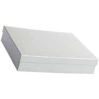 Подарочная коробка Giftbox, серебристая и подарочная упаковка из картона