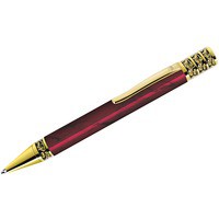 Картинка Grand, металлическая шариковая ручка, красный/золотой компании B1