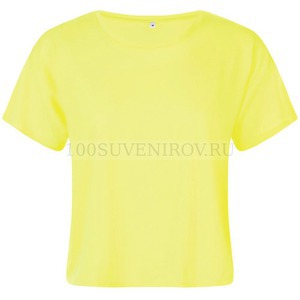 Фото Женская футболка желтая неон MAEVA, XL/2XL