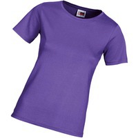 Футболка "Heavy Super Club " женская фиолетовый, XL