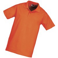Рубашка поло "Economy" мужская оранжевый, L