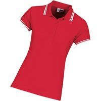 Рубашка поло "Erie" женская красный, XL